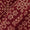 Dusty Gamathi Maroon Colour Patola Print 45 Inches Width Cotton Fabric