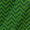Dusty Gamathi Green Colour Chevron Print 45 Inches Width Cotton Fabric (
