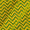 Dusty Gamathi Lemon Yellow Colour Chevron Print 45 Inches Width Cotton Fabric