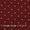 Dusty Gamathi Maroon Colour Bandhani Print Cotton 45 Inches Width Fabric
