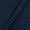 Dusty Gamathi Teal Blue Colour Bandhani Print Cotton 45 Inches Width Fabric