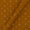 Dusty Gamathi Mustard Brown Colour Bandhani Print Cotton 45 Inches Width Fabric