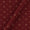 Dusty Gamathi Maroon Colour Bandhani Print Cotton Fabric