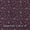 Dusty Gamathi Purple Wine Colour Jaal Print Cotton 45 Inches Width Fabric