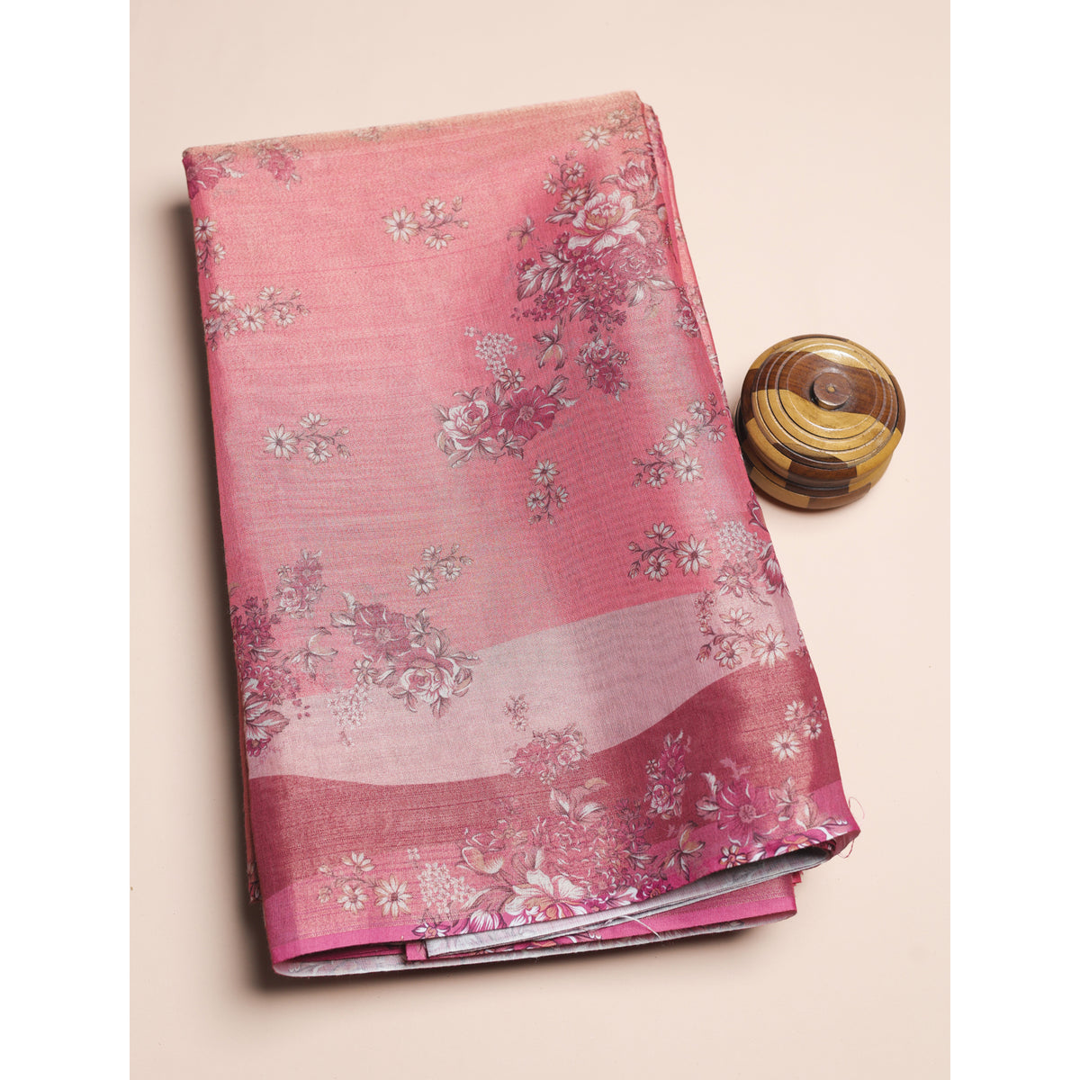 SEMI SILK PRINTED FABRIC