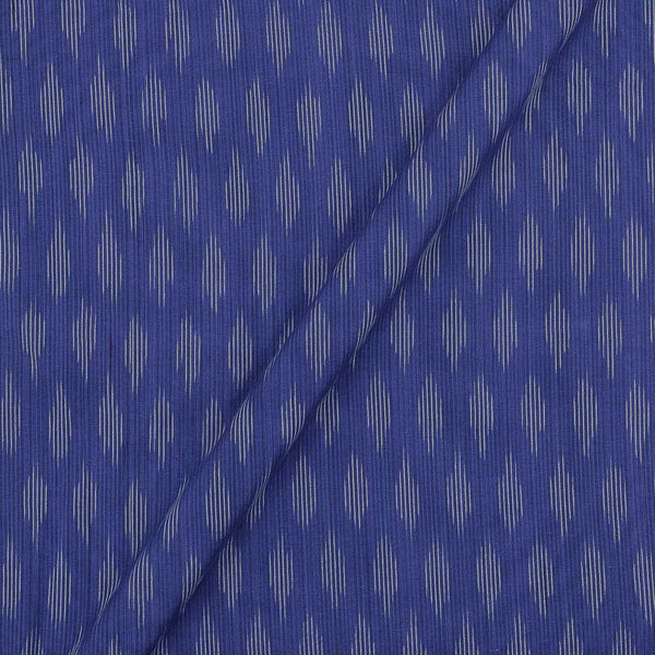 Cotton Ikat Violet Blue Colour 42 Inches Width Washed Fabric freeshipping - SourceItRight