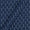 Cotton Ikat Navy Blue Colour 43 Inches Width Washed Fabric freeshipping - SourceItRight