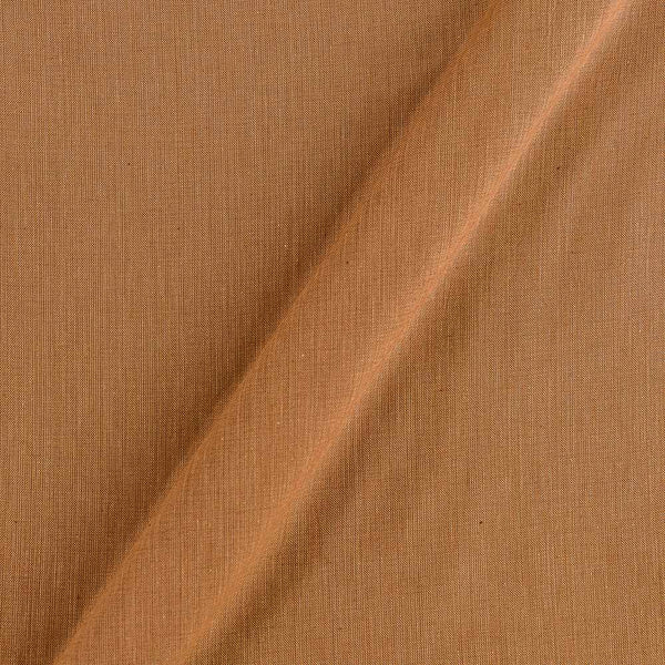 Two Ply Cotton Dark Beige Colour Fabric Online 9277T