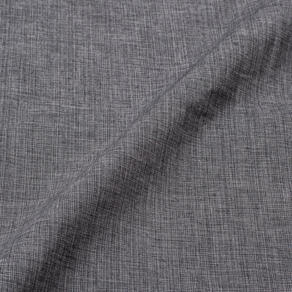 Two ply Cotton Grey Black Colour 43 Inches Width Fabric freeshipping - SourceItRight