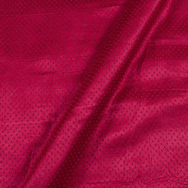 Dani Gaji Raspberry Colour Fabric cut of 0.40 Meter
