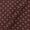 Ajrakh Theme Gamathi Cotton Dark Cedar Colour Geometric Print Fabric Online 9347CW3