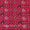 Cotton Satin Feel Rani Pink Colour Gold Foil Patola Print Fabric Online 9358G6