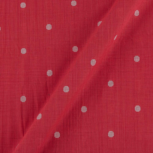 Buy Cotton Jacquard Butta Coral Pink Colour Fabric Online 9359ABN18