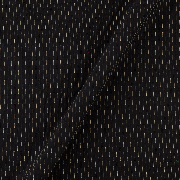 Cotton Geometric Jacquard Black Colour Fabric Online 9359ACM13