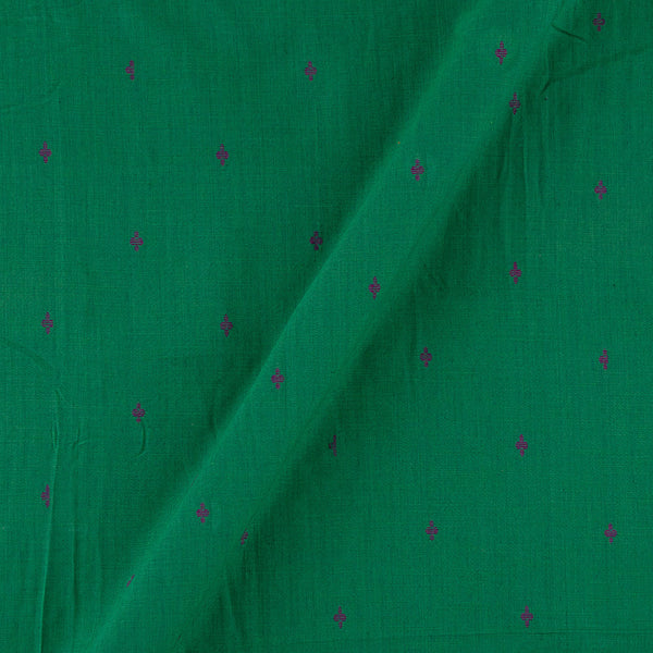 Slub Cotton Jacquard Butti Green X Yellow Cross Tone Fabric Online 9359ADN2