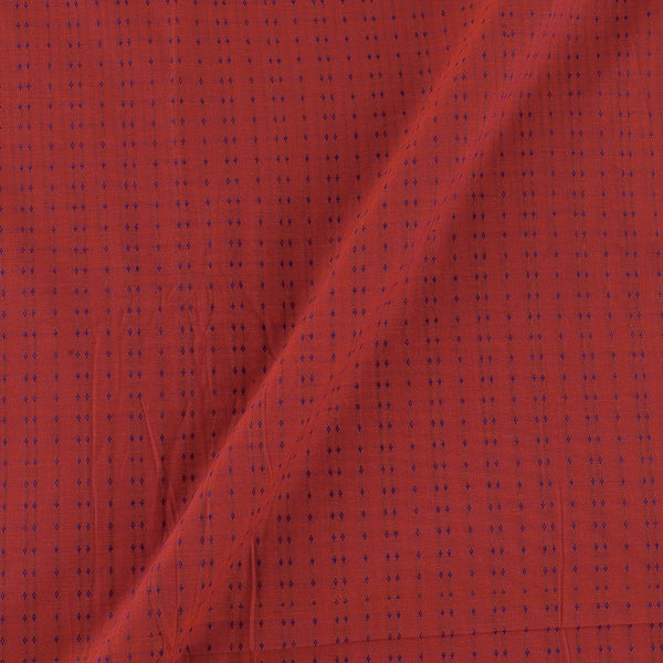 Cotton Jacquard Butti (Stripes Pattern) Crimson X Mustard Cross Tone Fabric Online 9359AER12