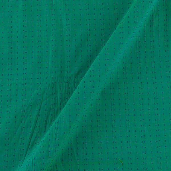 Buy Cotton Jacquard Butti (Stripes Pattern) Sea Green X Mustard Cross Tone Fabric Online 9359AER14