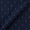 Cotton Jacquard Butti Midnight Blue Colour Washed Fabric Online 9359AFR