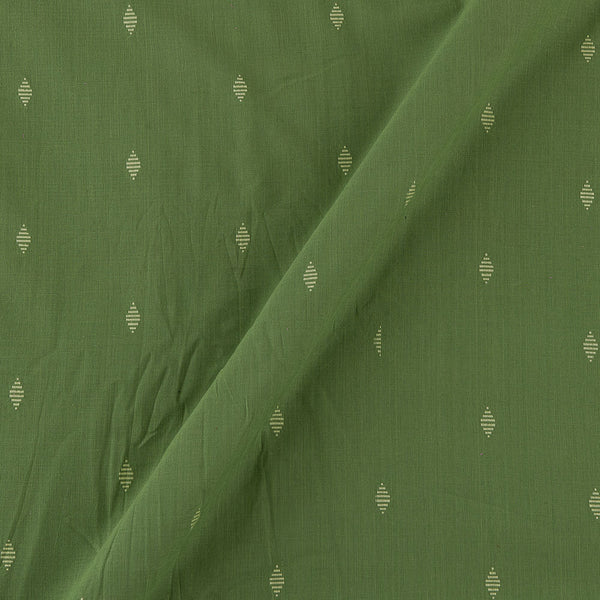 Cotton Jacquard Butti Pastel Green Colour 43 Inches Width Fabric