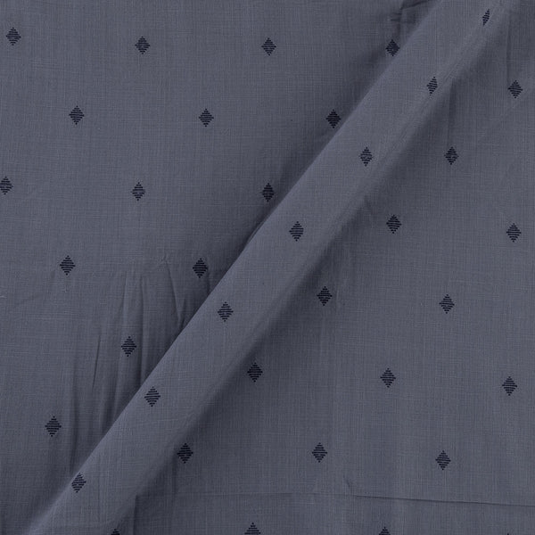 Slub Cotton Jacquard Butti Grey Blue Colour Fabric Online 9359AGG8
