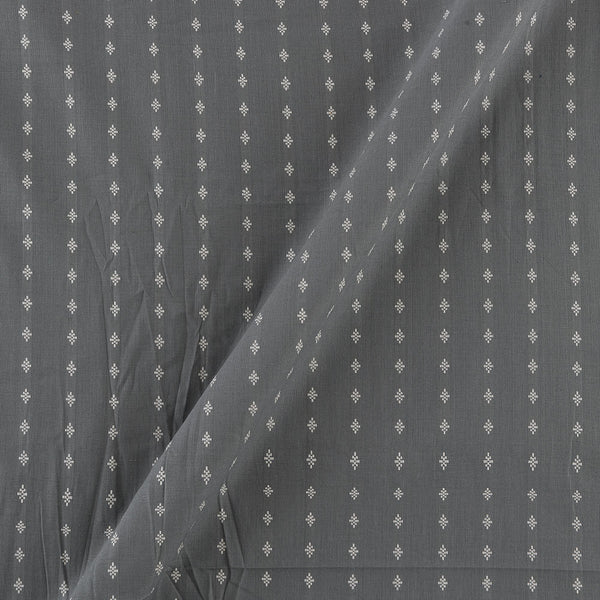 Cotton Jacquard Butti Grey Colour Fabric Online 9359AGM2