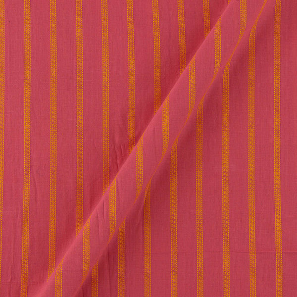 Cotton Jacquard Stripes Sugar Coral Fabric Online 9359AGU2