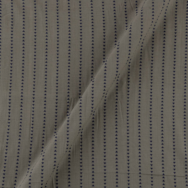 Slub Cotton Dobby Jacquard Geometric Stripes Slate Green Colour Fabric Online 9359AGW4