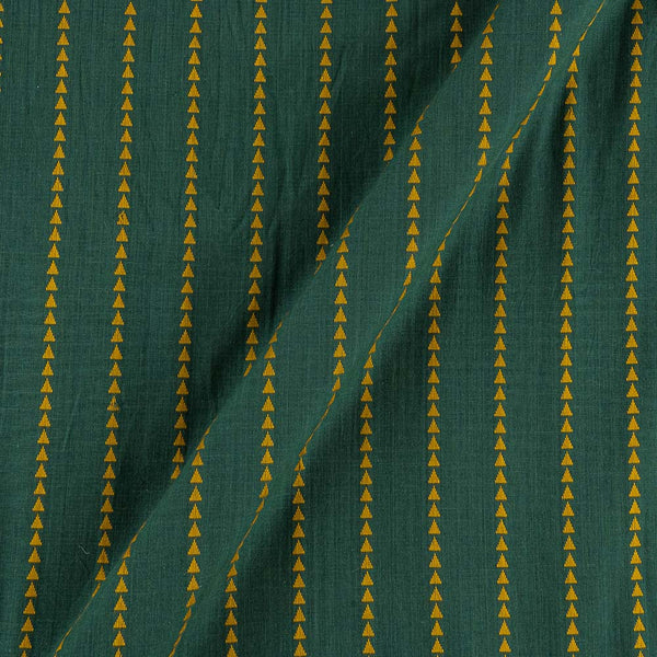 Cotton Jacquard Geometric Stripes Charcoal X Mustard Cross Tone 43 Inches Width Fabric