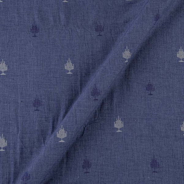 Two Ply Cotton Jacquard Butta Violet X White Cross Tone Fabric Online 9359AHE5