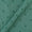 Two Ply Cotton Jacquard Butta Green X White Cross Tone 42 Inches Width Fabric