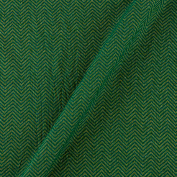Cotton Jacquard Chevron Green Colour Fabric Online 9359AHN3