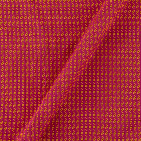 Cotton Jacquard Butta Fuchsia Pink Colour Fabric Online 9359AHP2