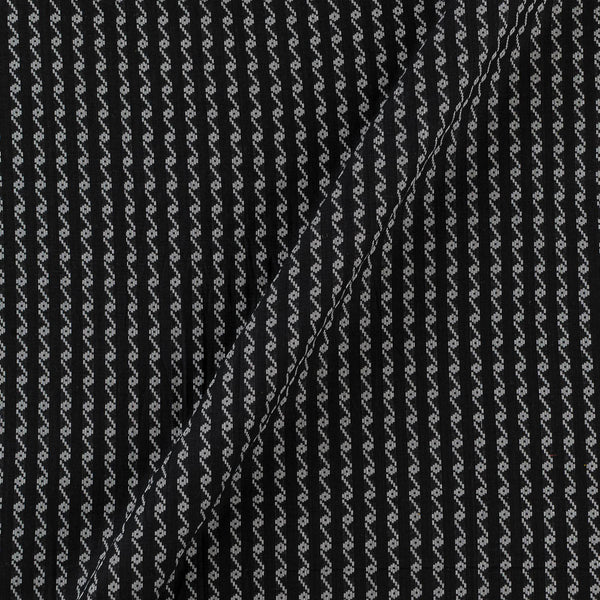 Cotton Jacquard Butta Black Colour Fabric Online 9359AHP5