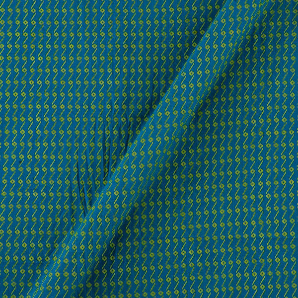 Cotton Jacquard Butta Ocean Blue Colour Fabric Online 9359AHP9