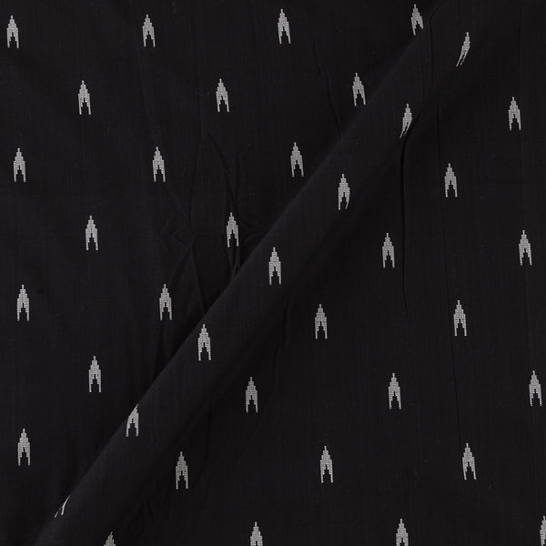 Cotton Jacquard Butta Black Colour Fabric Online 9359AHQ6