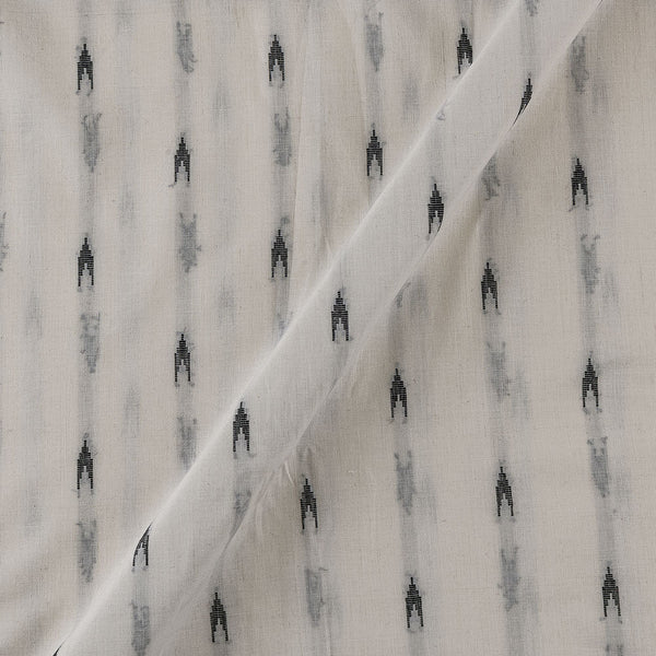 Cotton Jacquard Butta White Colour Fabric Online 9359AHQ9