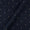 Buy Cotton Jacquard Butta Midnight Blue X Black Cross Tone Fabric Online 9359AHR2