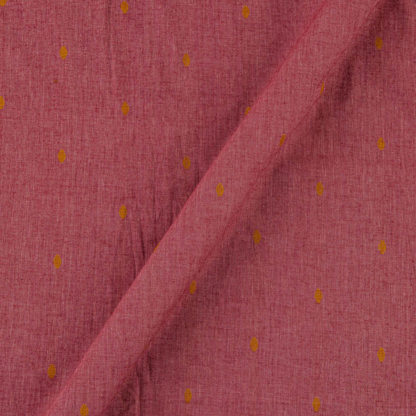 Buy Cotton Jacquard Butta Midnight Carrot X Beige Cross Tone Fabric Online 9359AHR3