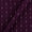 Buy Cotton Jacquard Butti Deep Purple X Black Cross Tone Washed Fabric Online 9359AHY7