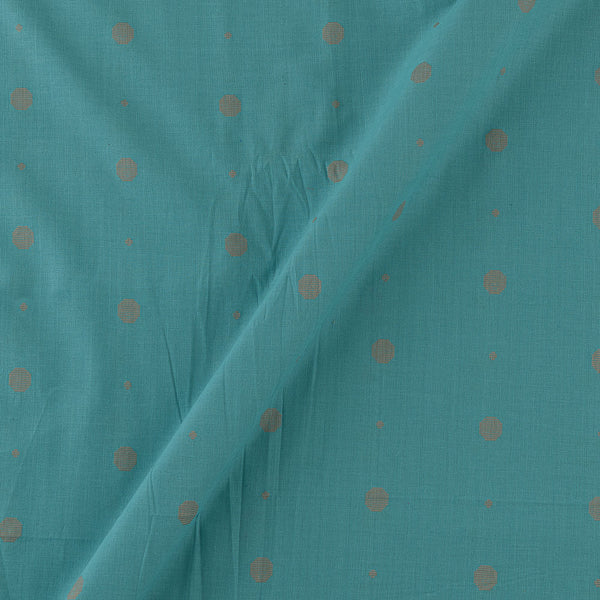 Cotton Jacquard Butta Cambridge Blue Colour Fabric Online 9359AIO2