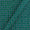 Cotton Jacquard Checks with Butti Sea Green Colour 42 Inches Width Fabric