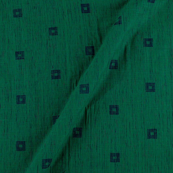 Buy Cotton Jacquard Butta Green & Black Colour Washed Fabric Online 9359AJE1