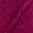 Cotton Jacquard Butta Fuchsia Pink X Purple Cross Tone 43 Inches Width Washed Fabric