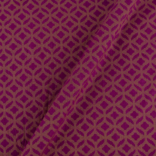Buy Cotton Jacquard Butti Magenta Colour Washed Fabric Online 9359AJR4