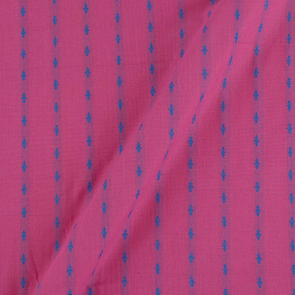 Buy Cotton Jacquard Butti Candy Pink Colour Washed Fabric Online 9359AJS7