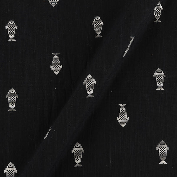 Buy Cotton Jacquard Butta Black Colour Fabric Online 9359AKC1
