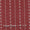 Cotton Jacquard Stripes with Butta Brick Colour 45 Inches Width Fabric