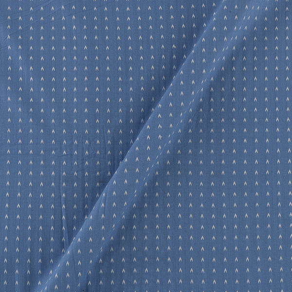 Cotton Jacquard Butti Steel Blue Colour Fabric Online 9359JE4