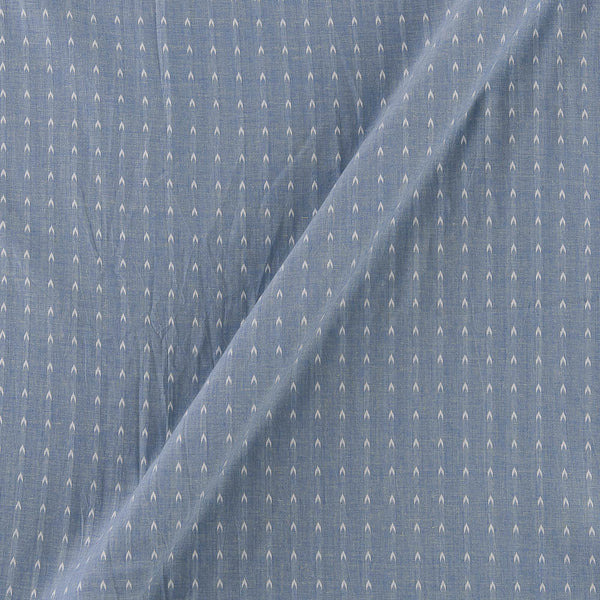 Cotton Jacquard Butti Cadet Blue Colour Fabric Online 9359JE7