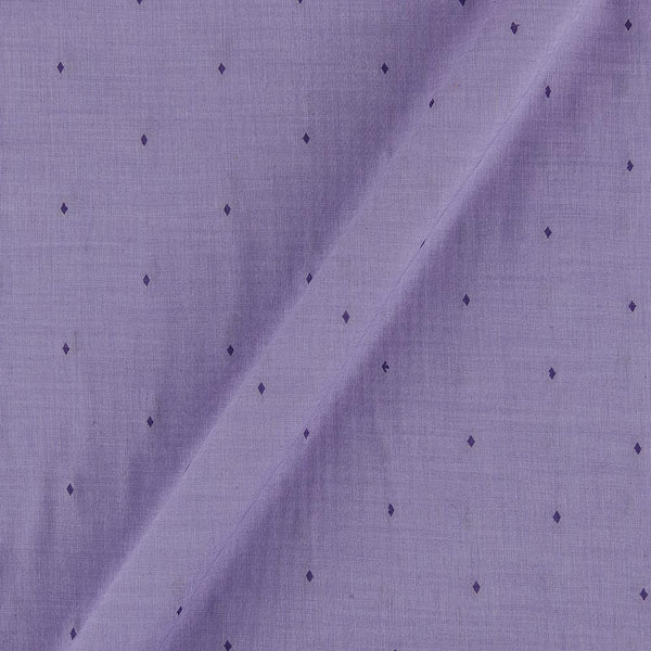 Buy Cotton Jacquard Butti with One Side Plain Border Purple Rose Colour Fabric Online 9359KD16